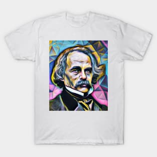 Nathaniel Hawthorne Portrait | Nathaniel Hawthorne Artwork 3 T-Shirt